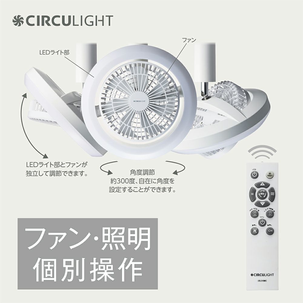 CIRCULIGHT(サーキュライト) メガシリーズ E26モデル DSLS10MCWH 【SH 