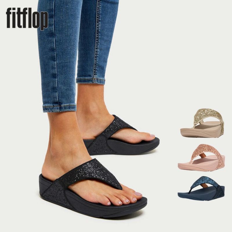 fitflop(フィットフロップ) LULU GLITTER TOE-THONGS サンダル【BZ 