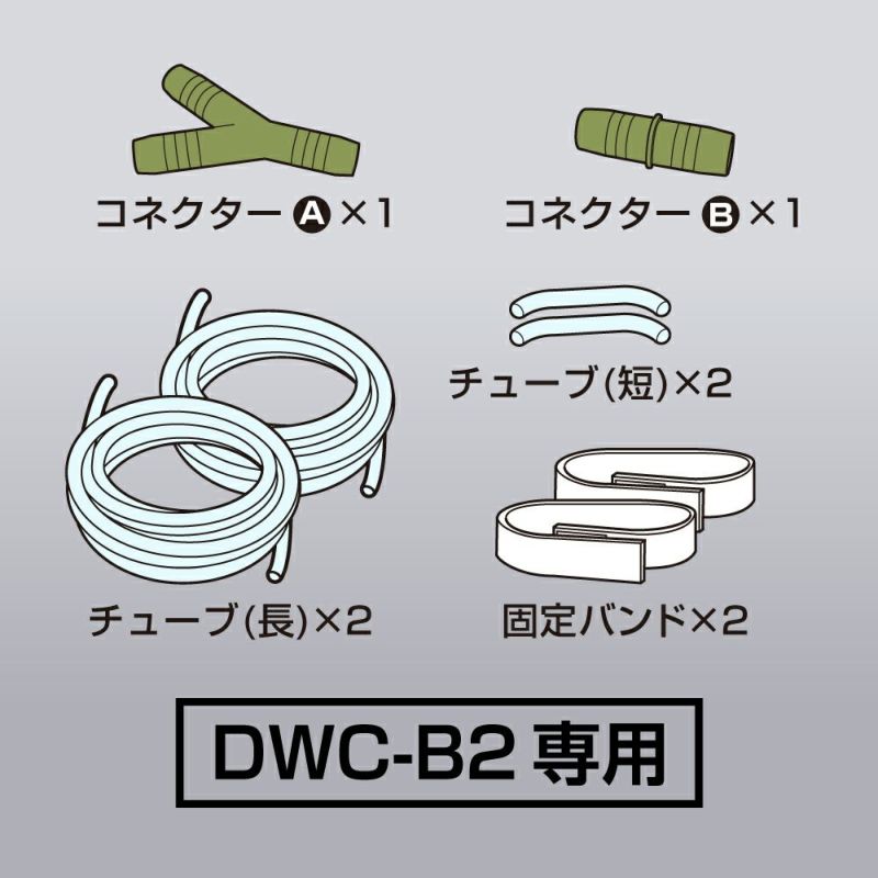竹の涼亭 流しそうめん チューブセット DWC-B2-S2 【HP】 | DOSHISHA 