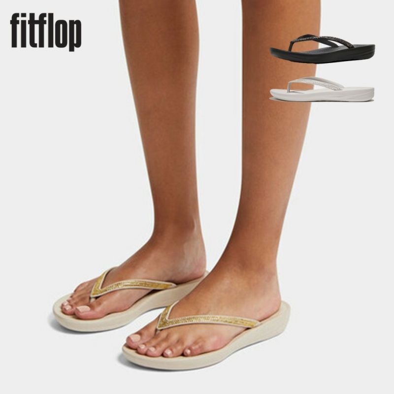 fitflop(フィットフロップ) IQUSHION SPARKLE ビーチサンダル R08【BZ】 | DOSHISHA Marche