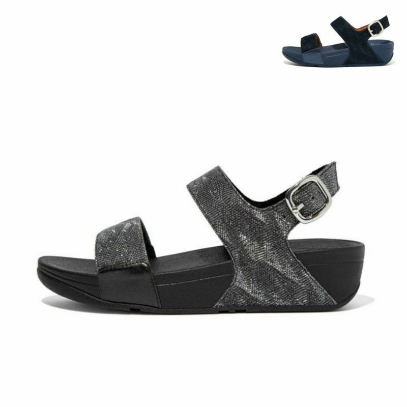 fitflop(フィットフロップ) LULU GLITZ BACK-STRAP SANDALS バック 