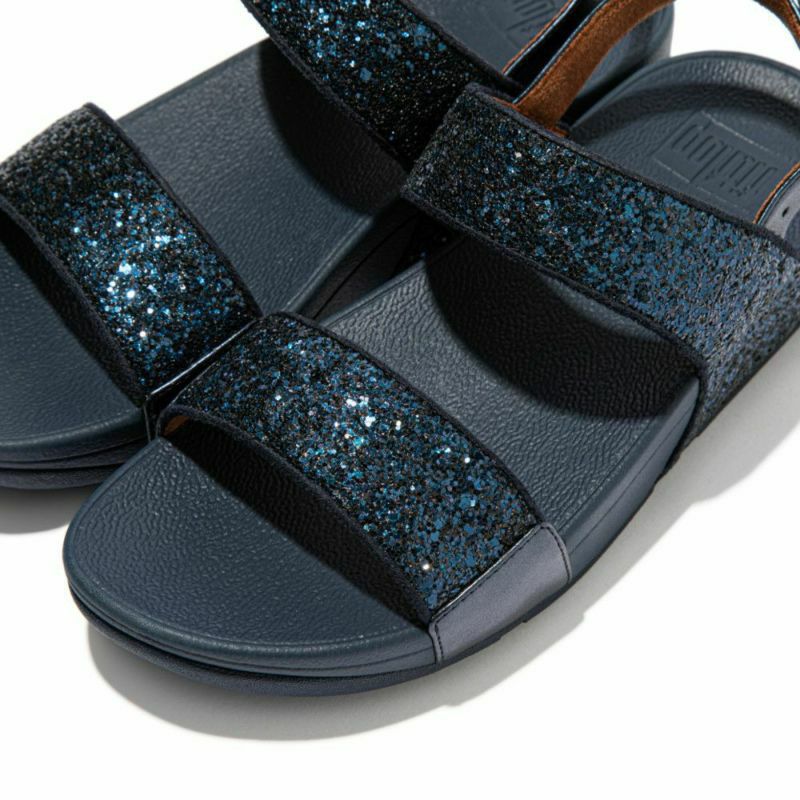 fitflop(フィットフロップ) LULU GLITTER BACK-STRAP SANDALS バック 