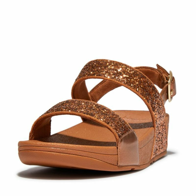 プライスダウン》fitflop(フィットフロップ) LULU GLITTER BACK-STRAP