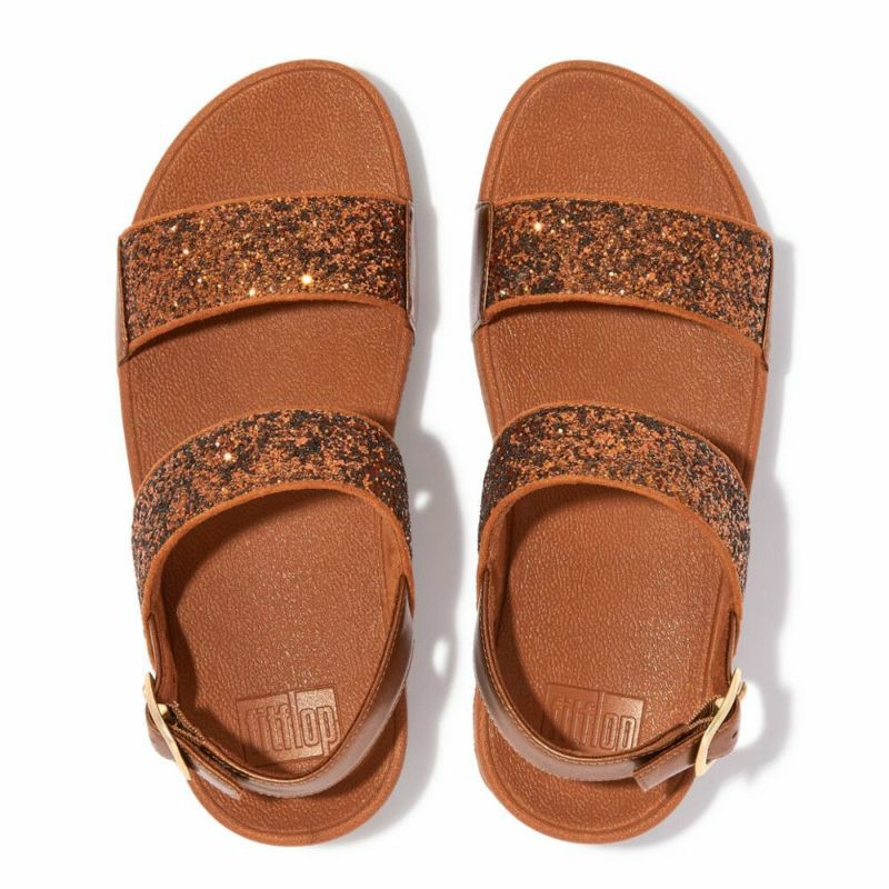 fitflop(フィットフロップ) LULU GLITTER BACK-STRAP SANDALS バック 