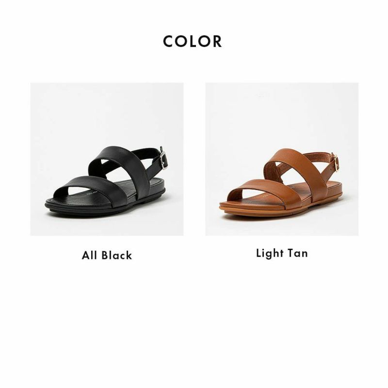 fitflop(フィットフロップ) GRACIE LEATHER BACK-STRAP SANDALS バックストラップサンダル EB1【BZ】 |  DOSHISHA Marche