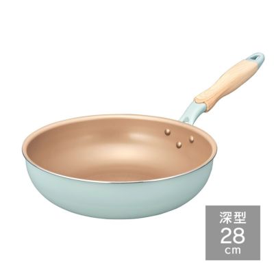 evercook(エバークック) 【限定色】 IH対応 深型フライパン28cm