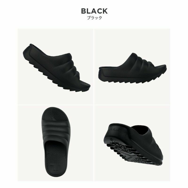 TELIC テリック W-CLOUD Black サンダル リカバリーサンダル 靴 メンズ