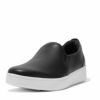 fitflop(フィットフロップ) レディース スニーカー  RALLY LEATHER SLIP-ON SKATE SNEAKERS【BZ】