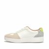 fitflop(フィットフロップ) レディース スニーカー  RALLY LEATHER/FELT/SUEDE PANEL SNEAKERS【BZ】