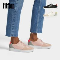 fitflop(フィットフロップ) レディース スニーカー  RALLY LEATHER/FELT/SUEDE PANEL SNEAKERS【BZ】