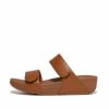 fitflop(フィットフロップ) レディース コンフォートサンダル  LULU ADJUSTABLE LEATHER SLIDES【BZ】