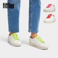 fitflop(フィットフロップ) レディース スニーカー  RALLY NEON-POP LEATHER SNEAKERS【BZ】