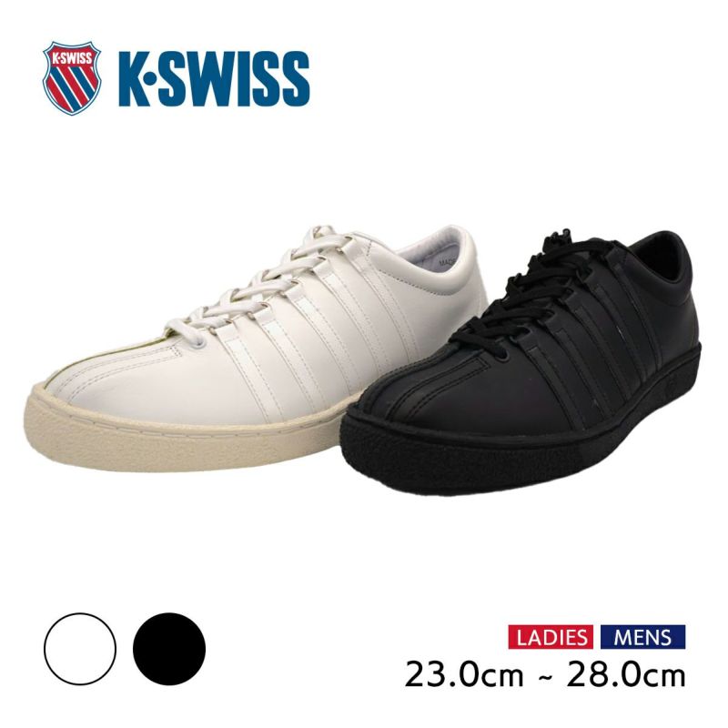 K・SWISS(ケースイス) CLASSIC クラシック スニーカー メンズ レディース ユニセックス WHITE BLACK KS66【FT】 |  DOSHISHA Marche