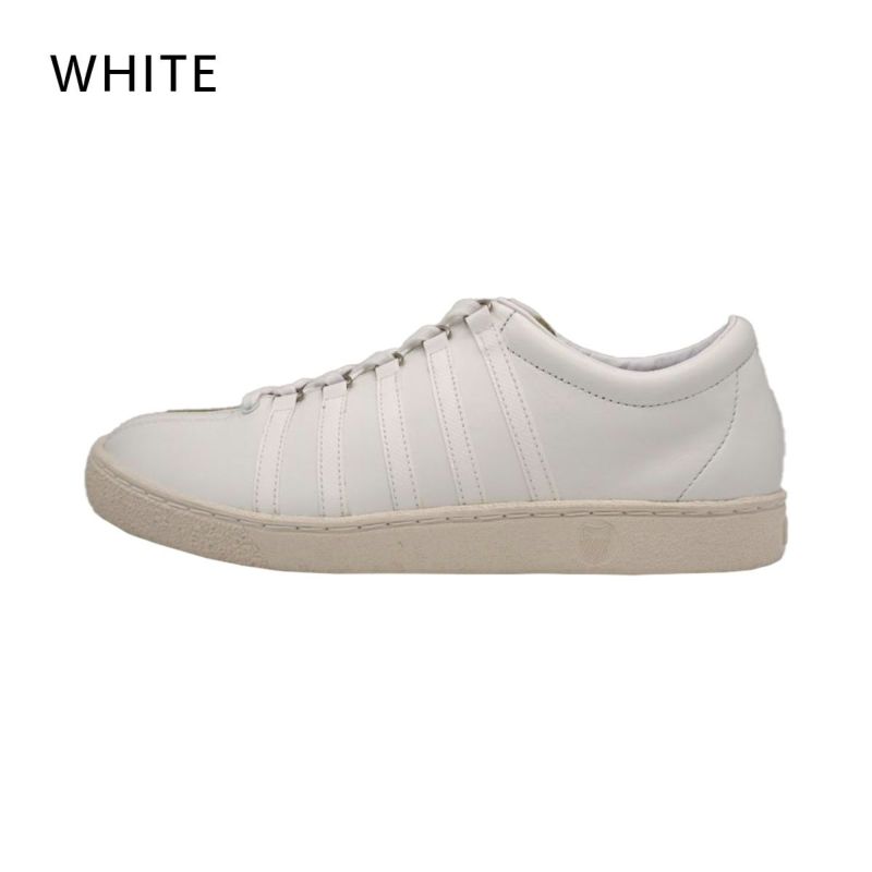 K・SWISS(ケースイス) CLASSIC クラシック スニーカー メンズ レディース ユニセックス WHITE BLACK KS66【FT】 |  DOSHISHA Marche