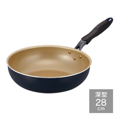 evercook(エバークック) IH対応 フライパン30cmレッド 500日保証 