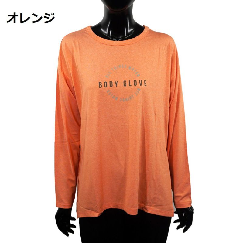 BODYGLOVE(ボディグローブ) レディース クルーネック 長袖Tシャツ