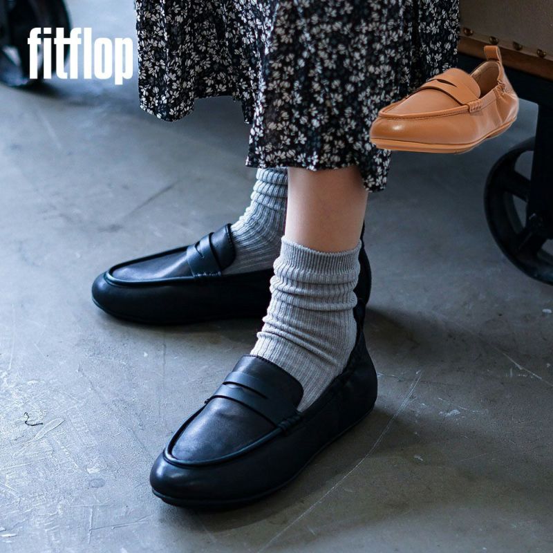 fitflop(フィットフロップ) ALLEGRO LEATHER PENNY LOAFERS EN1 【BZ 