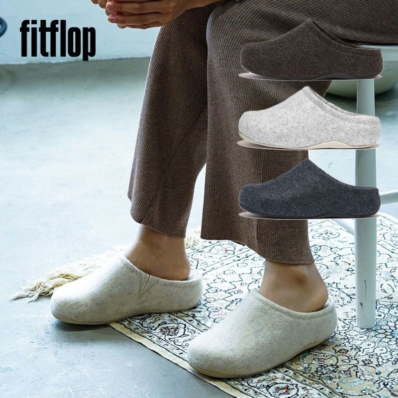 fitflop(フィットフロップ) SHUV CUSHY FELT CLOG SLIPPERS GL5 【BZ