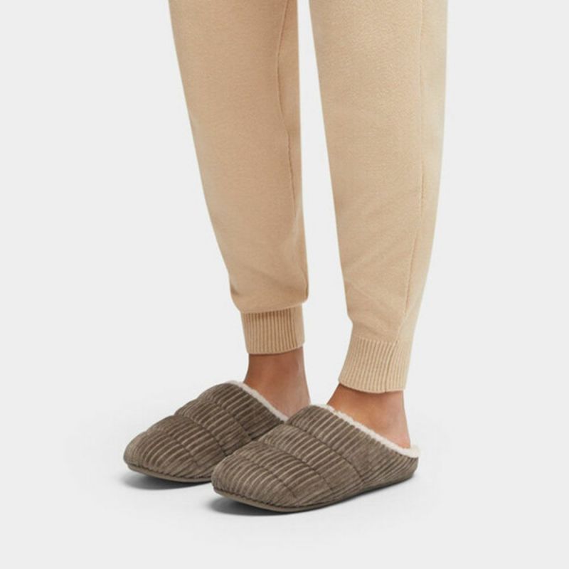 fitflop(フィットフロップ) CHRISSIE FLEECE-LINED CORDUROY SLIPPERS