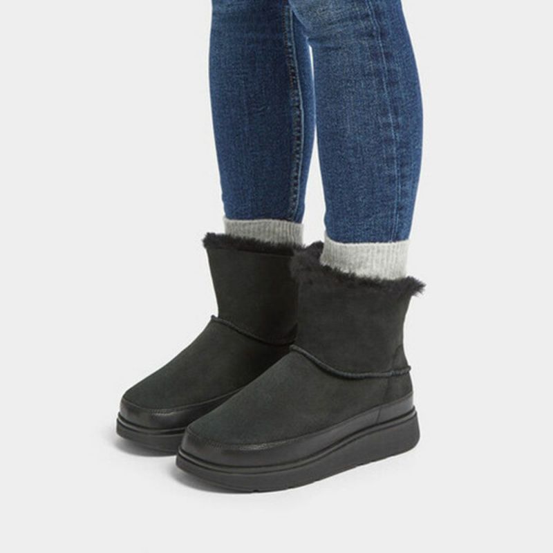 fitflop(フィットフロップ) GEN-FF MINI DOUBLE-FACED SHEARLING BOOTS