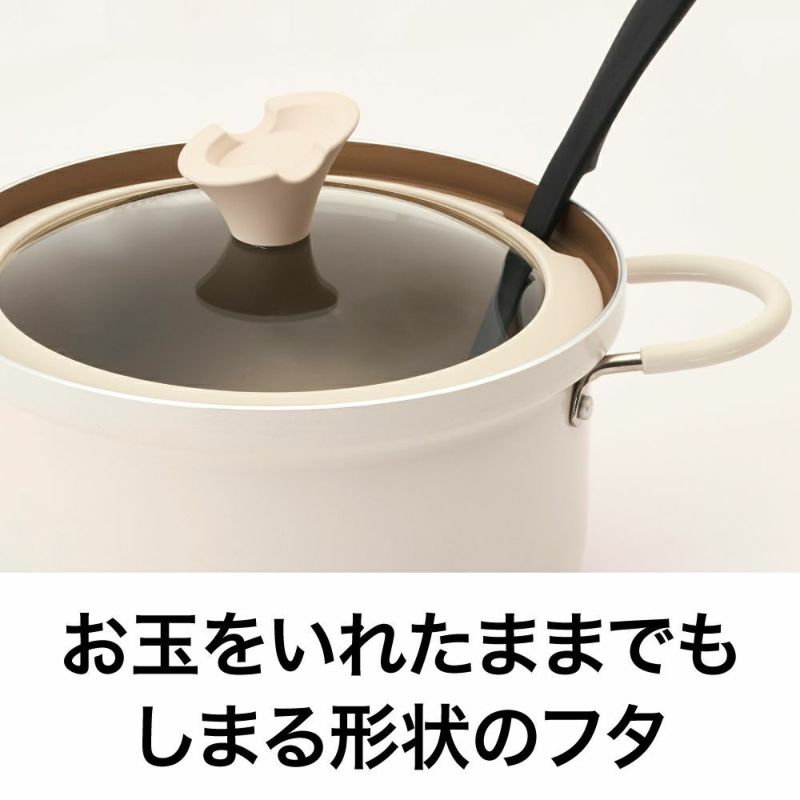 evercook(エバークック) IH対応 カレー・シチュー鍋20cm