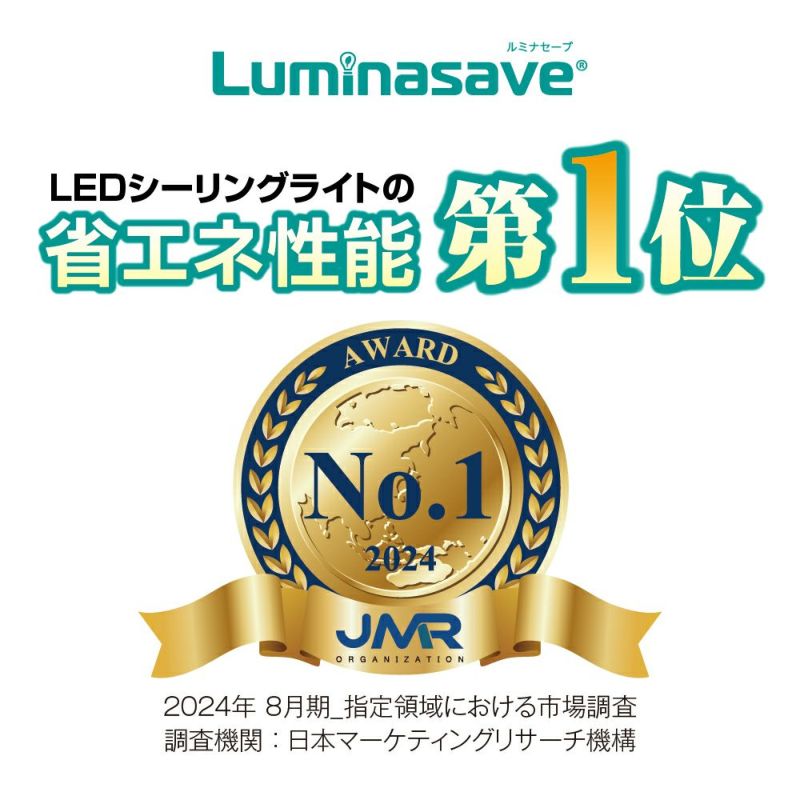 Luminasave(ルミナセーブ) 省エネ LEDシーリングライト ～6畳用
