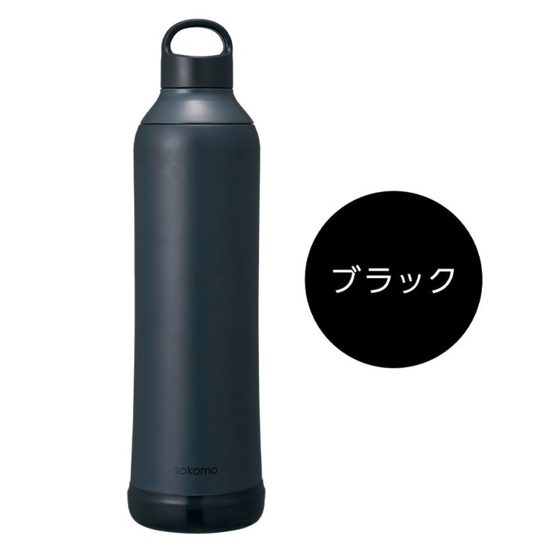 sokomo そこまで洗えるボトル1.0L ブラック SAMB1.0BK 【HO 