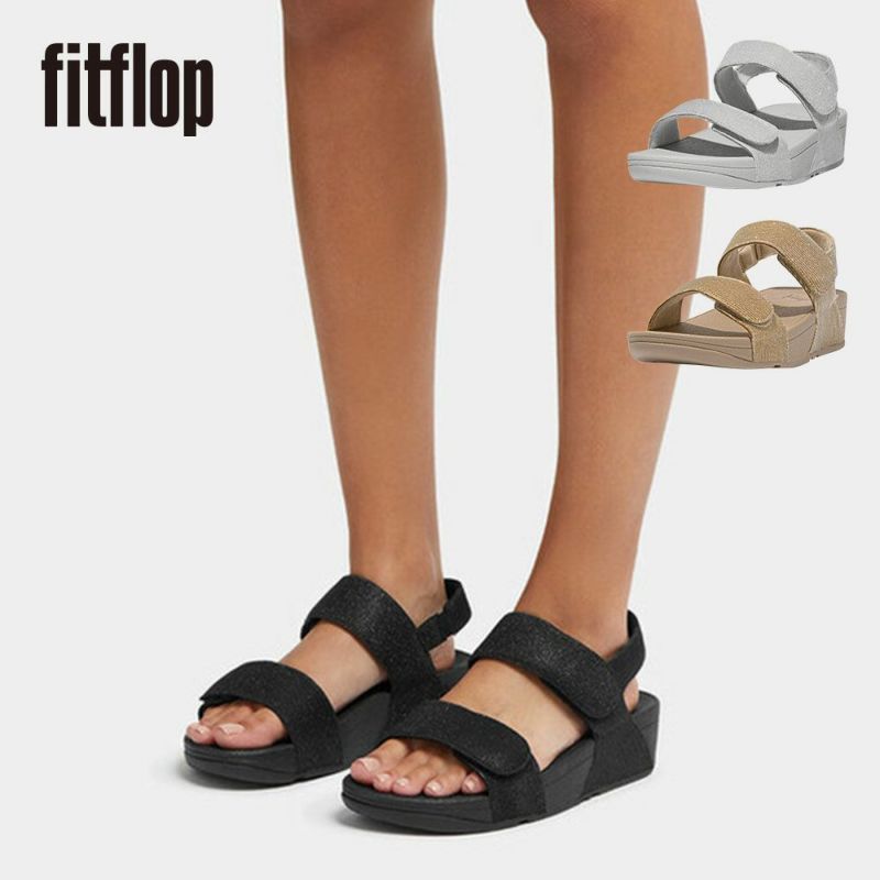 fitflop(フィットフロップ) LULU ADJUSTABLE SHIMMERLUX BACK-STRAP