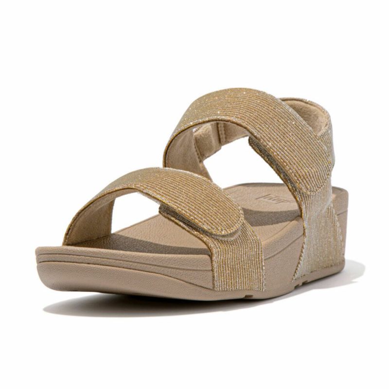 fitflop(フィットフロップ) LULU ADJUSTABLE SHIMMERLUX BACK-STRAP 