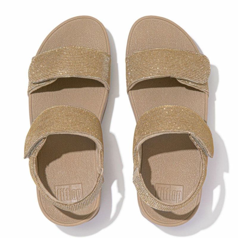 fitflop(フィットフロップ) LULU ADJUSTABLE SHIMMERLUX BACK-STRAP