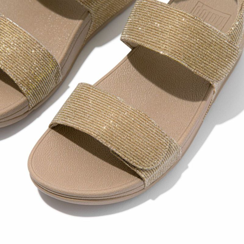 fitflop(フィットフロップ) LULU ADJUSTABLE SHIMMERLUX BACK-STRAP 