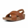 fitflop(フィットフロップ) LULU CROSS BACK-STRAP SANDALS - LEATHER K03【BZ】