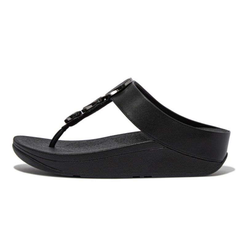 fitflop(フィットフロップ) HALO BEAD-CIRCLE LEATHER TOE-POST