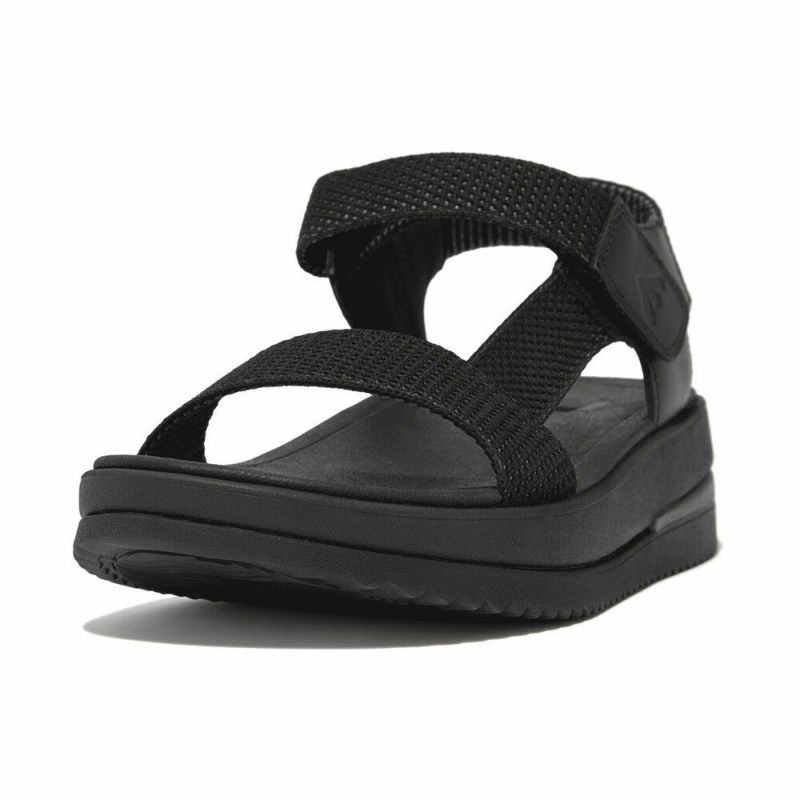 fitflop(フィットフロップ) SURFF TWO-TONE WEBBING/LEATHER BACK 