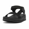 fitflop(フィットフロップ) SURFF TWO-TONE WEBBING/LEATHER BACK-STRAP SANDALS HK1【BZ】