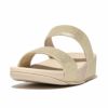 fitflop(フィットフロップ) LULU GLITZ-CANVAS SLIDES HR2【BZ】