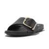 fitflop(フィットフロップ) GRACIE MAXI-BUCKLE LEATHER SLIDES HM6【BZ】