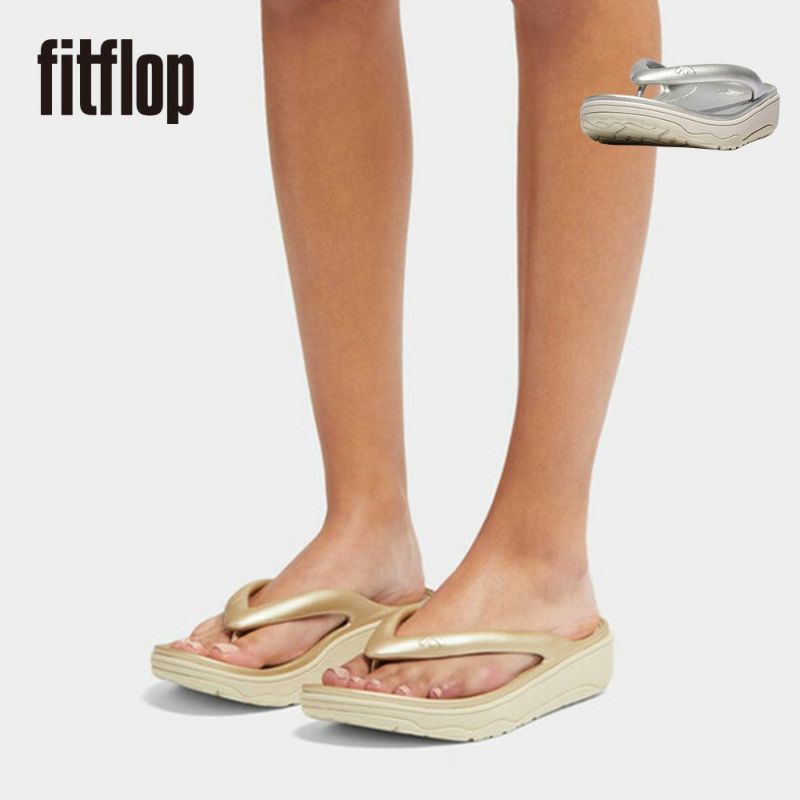 fitflop(フィットフロップ) RELIEFF METALLIC RECOVERY TOE-POST 