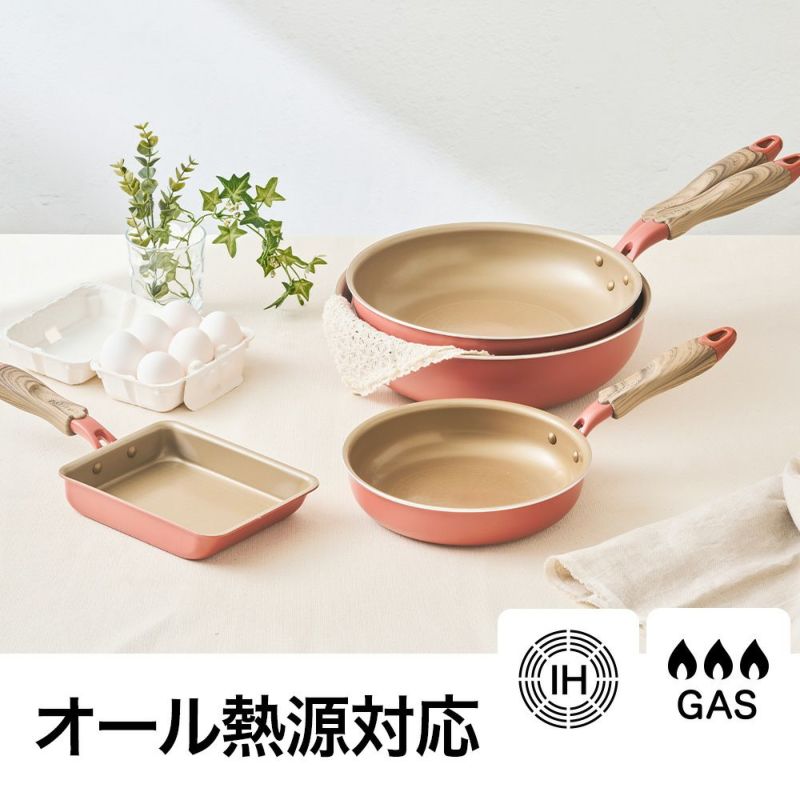 evercook(エバークック) 【限定色】 IH対応 フライパン26cm