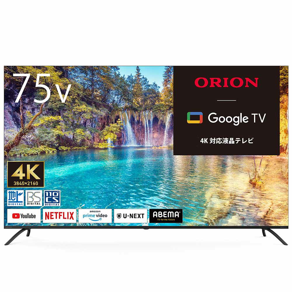 ORION(オリオン) GoogleTV搭載 スマートテレビ 40v型 フルハイビジョン 