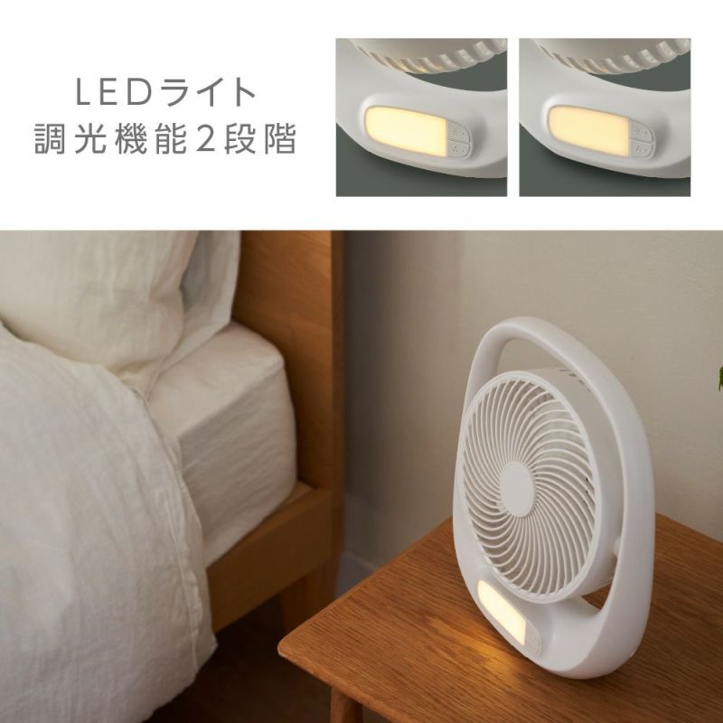 PORTABLE FAN(ポータブルファン) ホワイト FBA-160BWH【KA