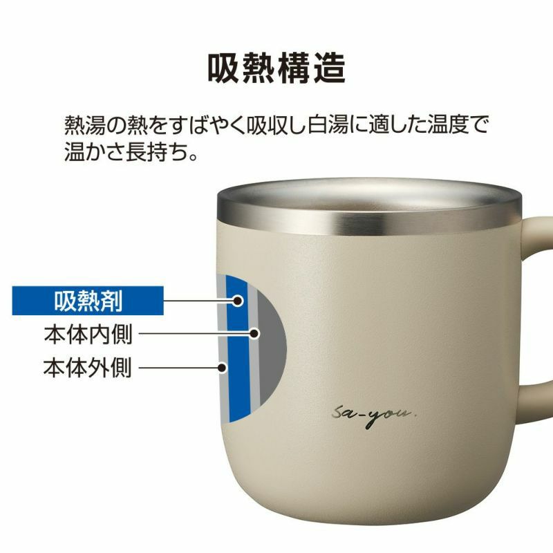 母の日》ON℃ZONE (オンドゾーン) 白湯専科マグカップ 320ml