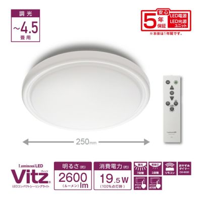 5年保証】LuminousLED(ルミナス) LEDコンパクトシーリングライト