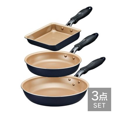 evercook(エバークック) ガス火専用 軽量 フライパン (玉子焼き