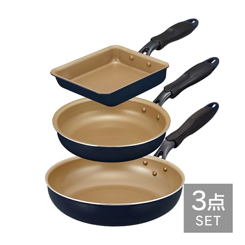 evercook(エバークック) IH対応 フライパン (玉子焼き/20cm/26cm