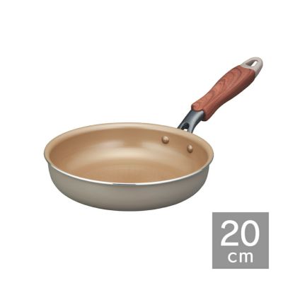 evercook(エバークック)IH対応 フライパン20cm ネイビー 500日