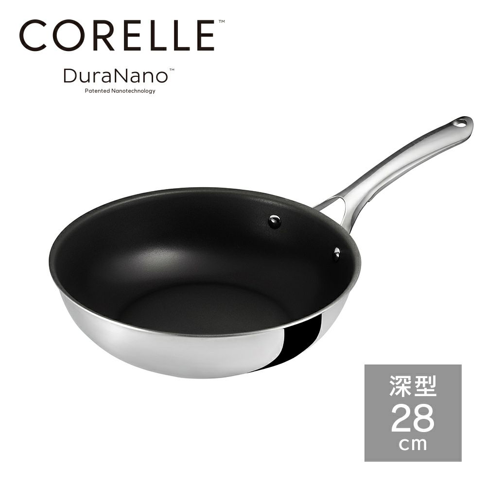CORELLE(コレール) IH対応 フライパン 28cm CSFP28SV【HO】 | DOSHISHA