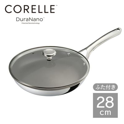 CORELLE コレール　フライパン　28cm Amazon｜CORELLE（コレール） フライパン 28㎝ IH対応 ガス火