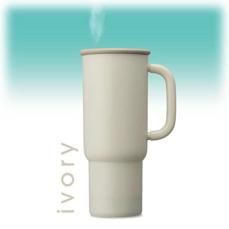 歳末SALE】Korobaan (コロバーン) サーモカラー加湿器 アイボリー KWA