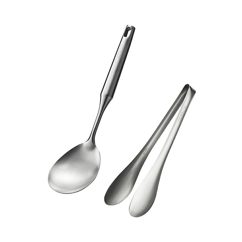 CORELLE(コレール) キッチンツール スプーン トング 2点セット CORELLE(コレール) キッチンツール スプーン トング 2点セット